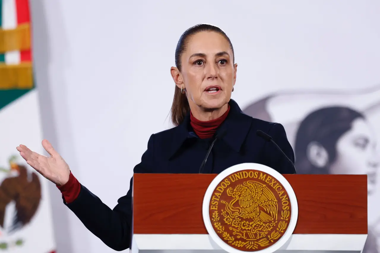 La jefa del gobierno mexicano descarta la posibilidad de una intervención estadounidense en México, y sostiene que su estrategia de seguridad es efectiva