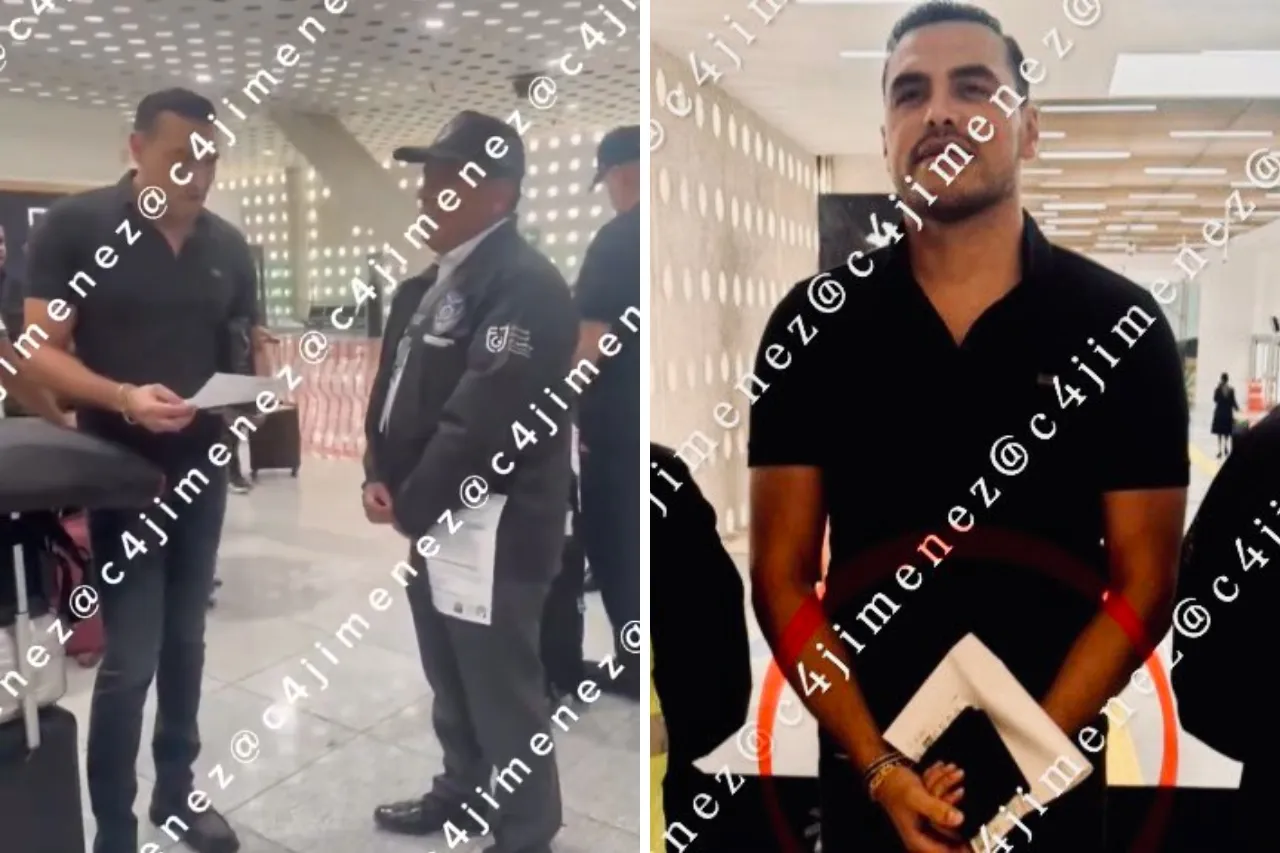 Empresario detenido en el AICM por intento de asesinato: detalles del caso